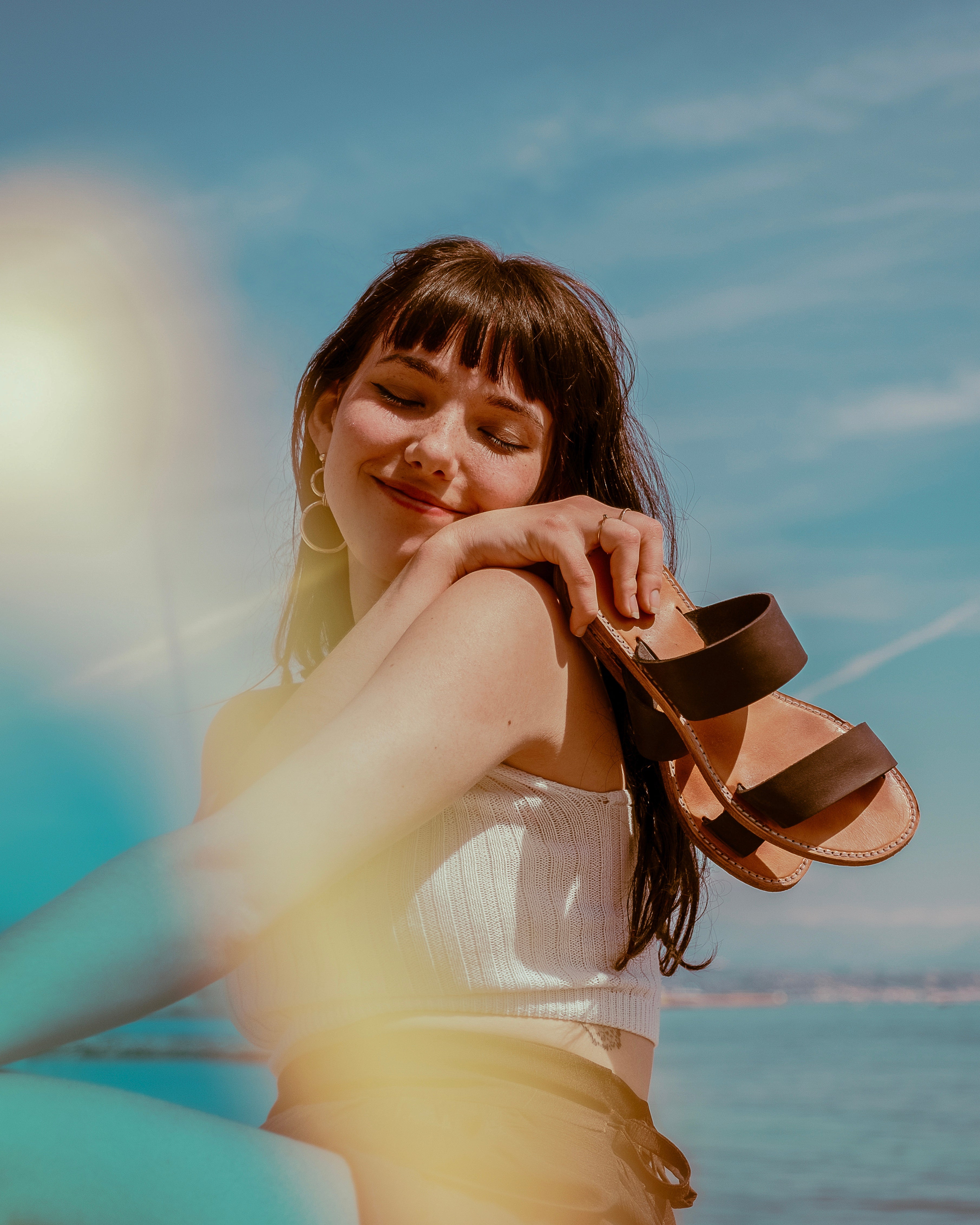 Les Sandales Éternelles Noir